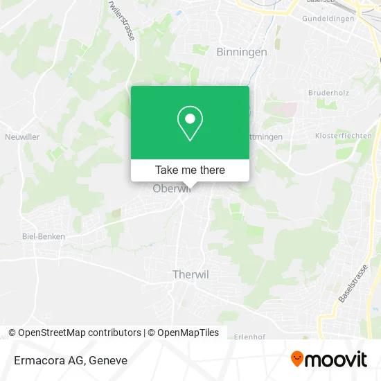 Ermacora AG map