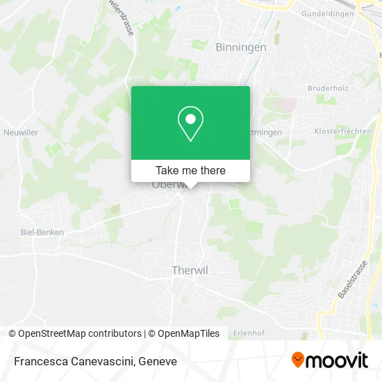 Francesca Canevascini map