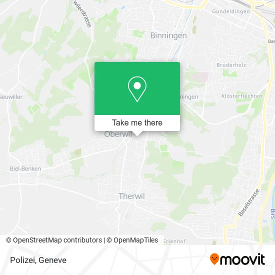 Polizei map
