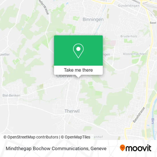 Mindthegap Bochow Communications map