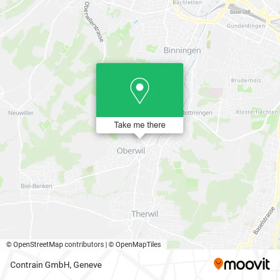 Contrain GmbH map