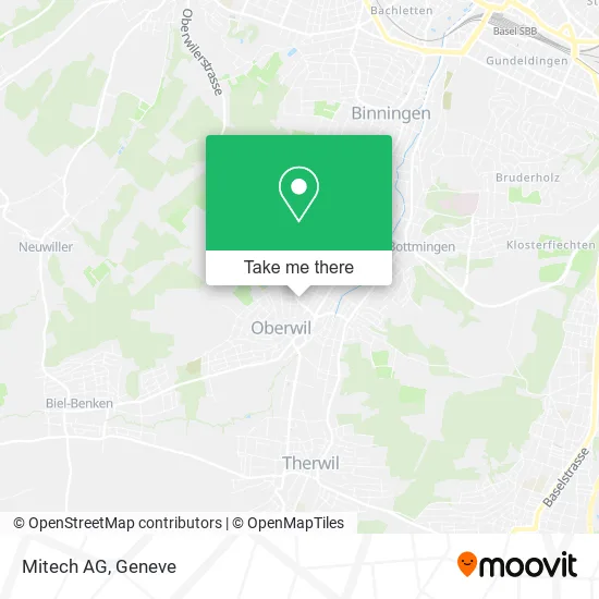 Mitech AG map