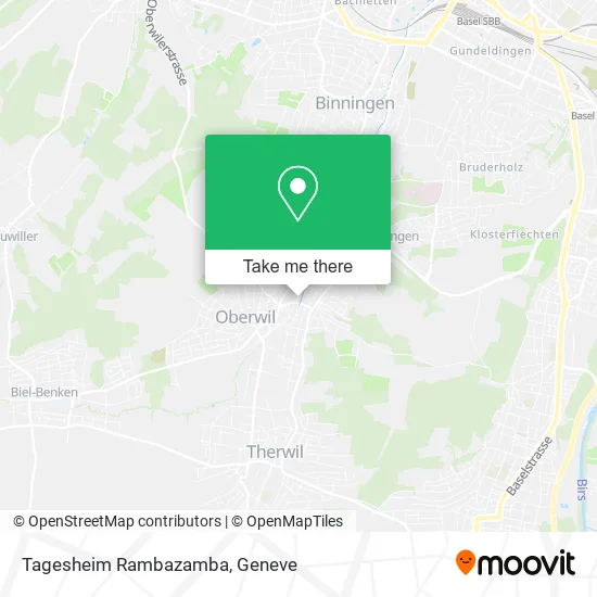 Tagesheim Rambazamba map