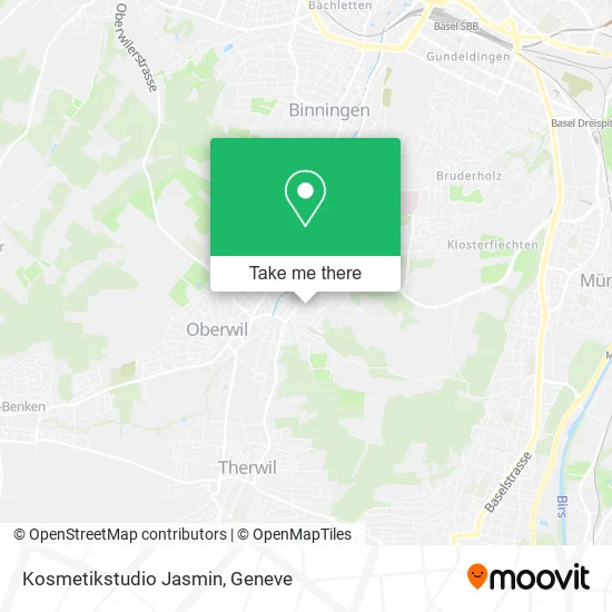 Kosmetikstudio Jasmin map