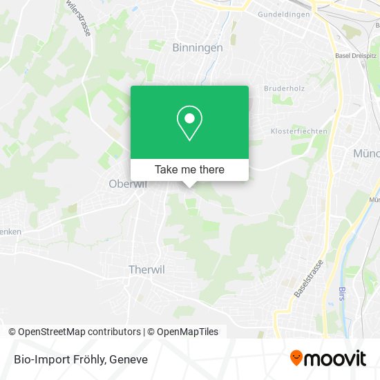 Bio-Import Fröhly map