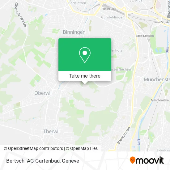 Bertschi AG Gartenbau map