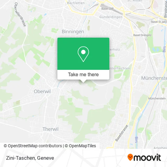 Zini-Taschen map
