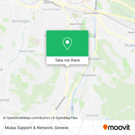 Mulas Support & Network map