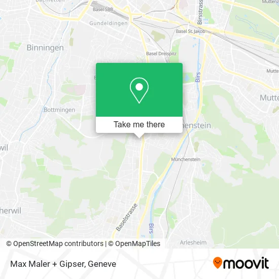 Max Maler + Gipser map