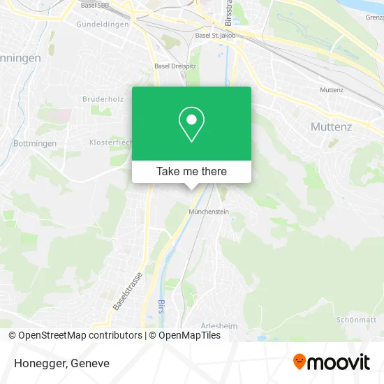 Honegger map