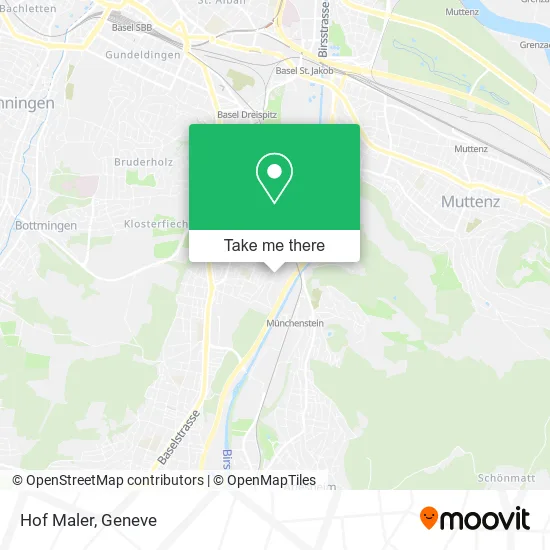Hof Maler map