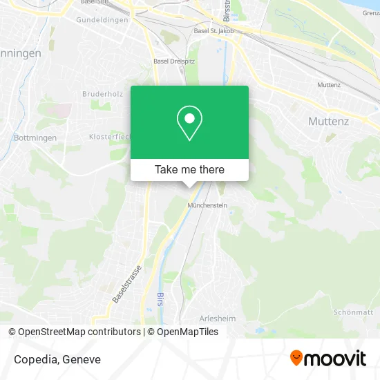 Copedia map