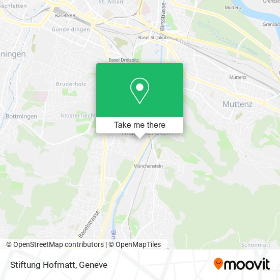 Stiftung Hofmatt map