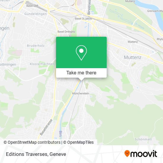 Editions Traverses map