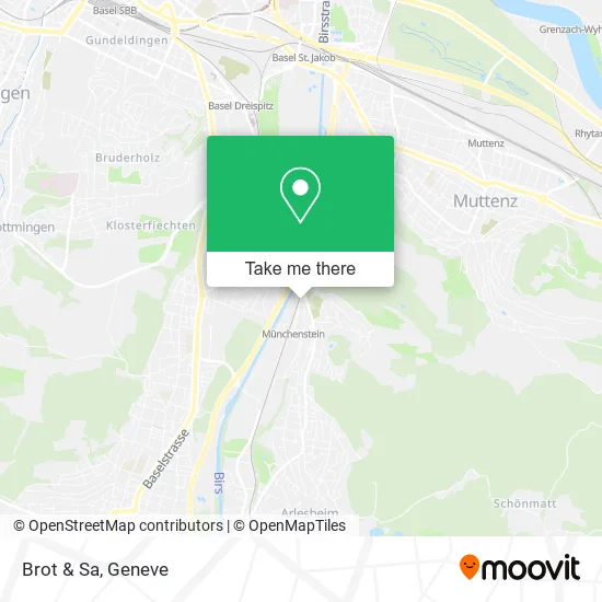 Brot & Sa map