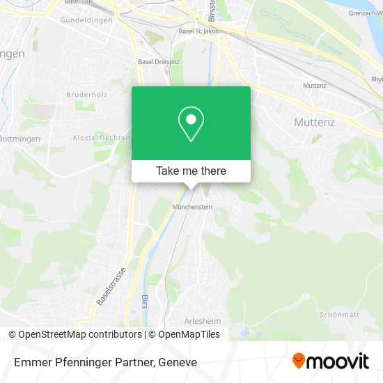 Emmer Pfenninger Partner map