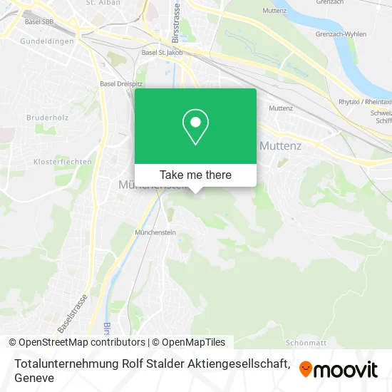 Totalunternehmung Rolf Stalder Aktiengesellschaft map