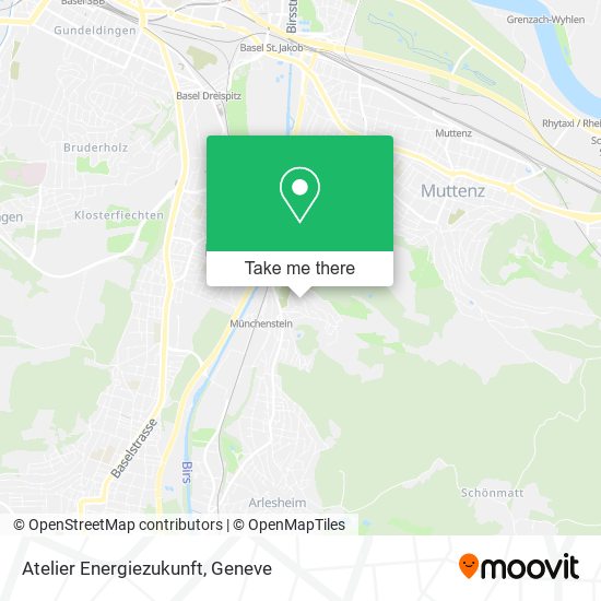 Atelier Energiezukunft map