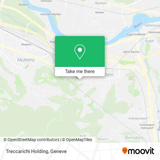 Treccarichi Holding map