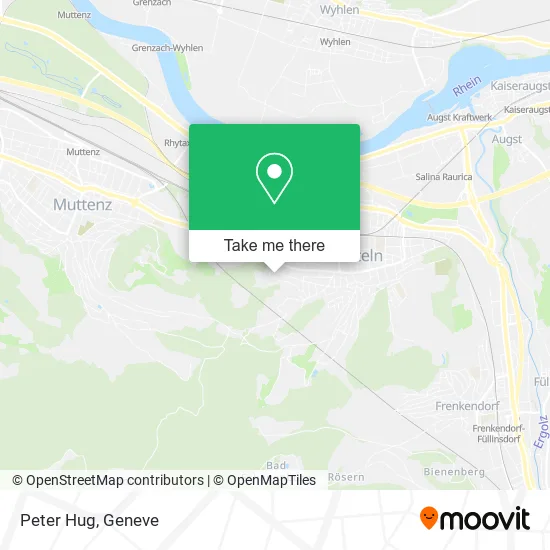 Peter Hug map