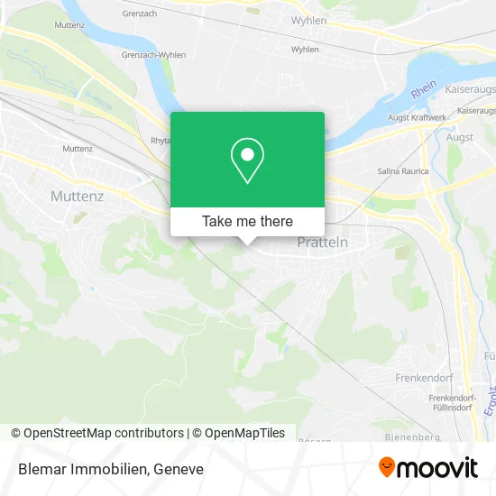 Blemar Immobilien map