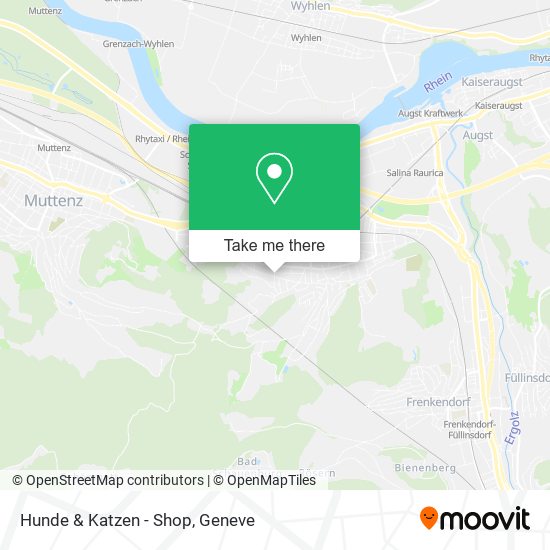 Hunde & Katzen - Shop map