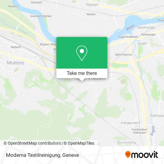 Moderna Textilreinigung map