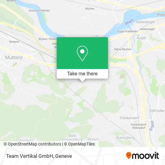 Team Vertikal GmbH map