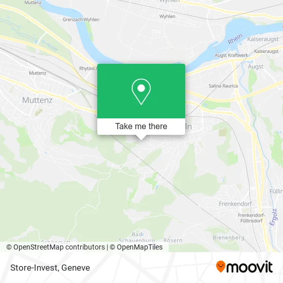 Store-Invest map