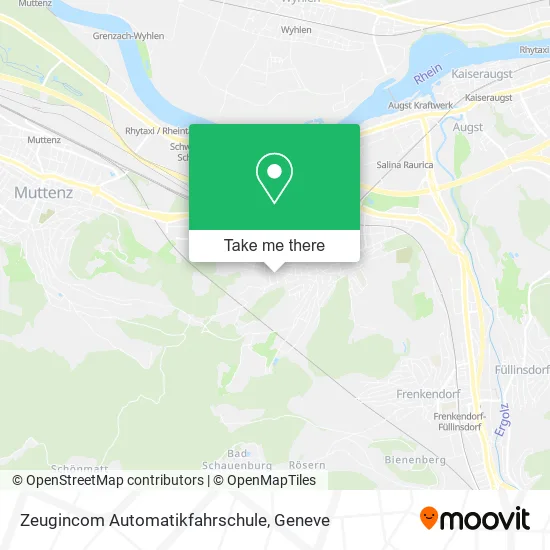 Zeugincom Automatikfahrschule map