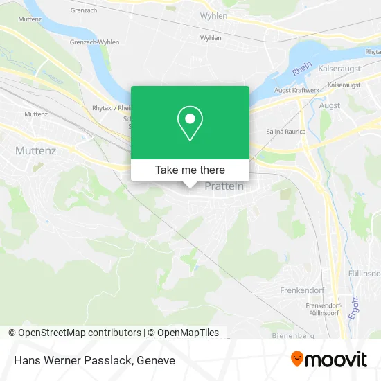 Hans Werner Passlack map