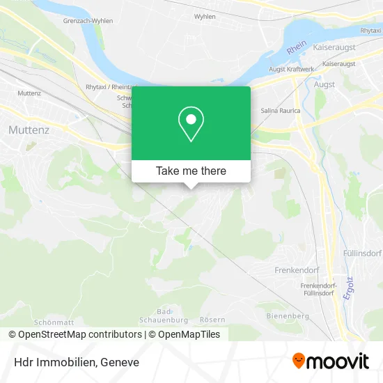 Hdr Immobilien map