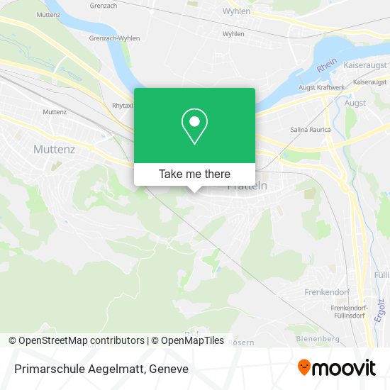 Primarschule Aegelmatt map