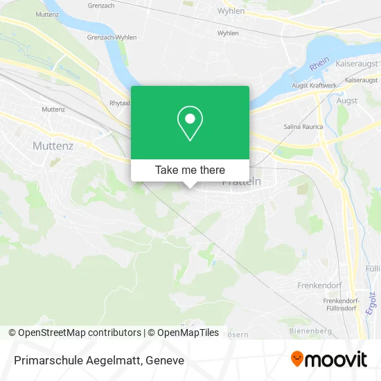 Primarschule Aegelmatt map