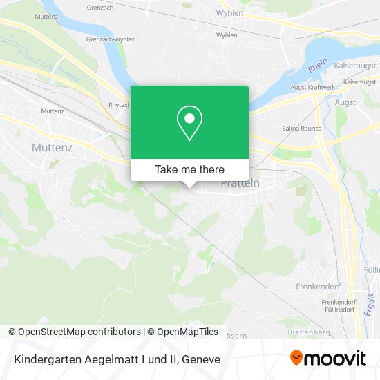 Kindergarten Aegelmatt I und II map