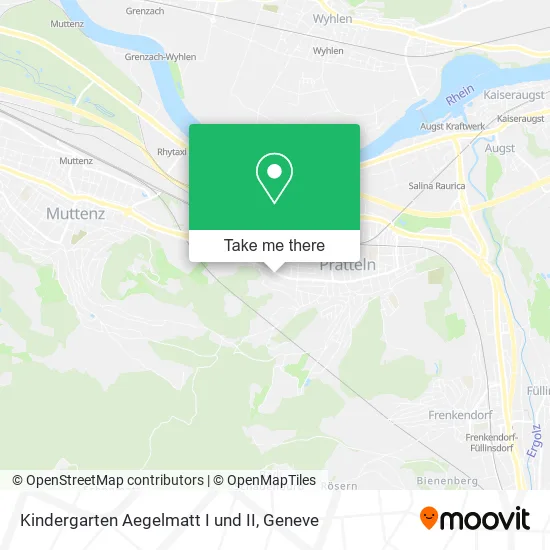 Kindergarten Aegelmatt I und II map