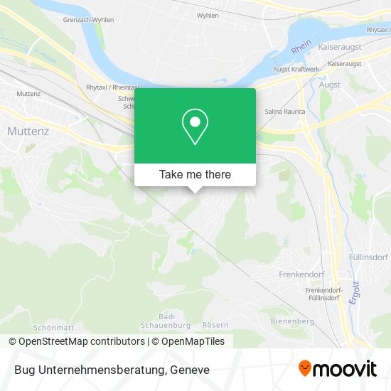Bug Unternehmensberatung map