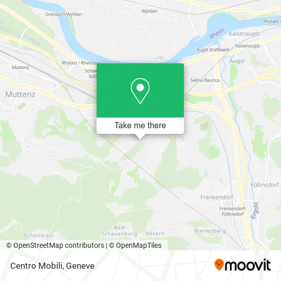 Centro Mobili map