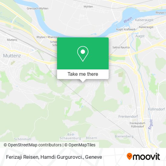 Ferizaji Reisen, Hamdi Gurgurovci. map