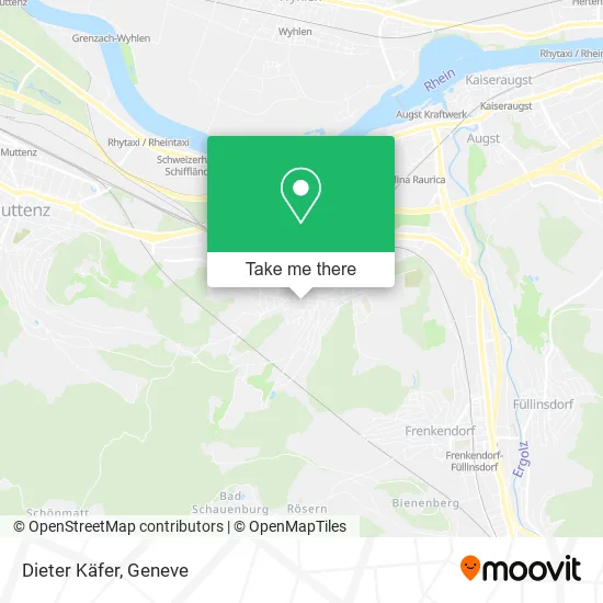 Dieter Käfer map