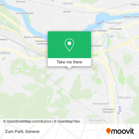 Zum Park map