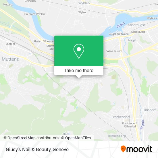 Giusy's Nail & Beauty map