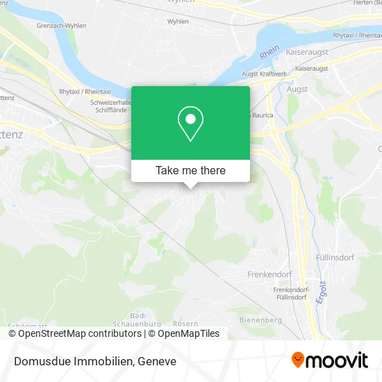 Domusdue Immobilien map