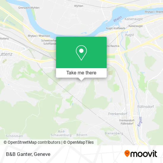 B&B Ganter map