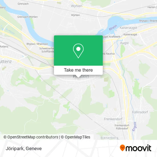 Jöripark map