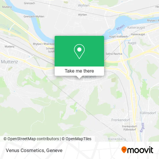Venus Cosmetics map