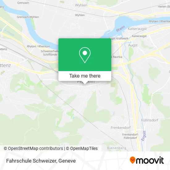Fahrschule Schweizer map