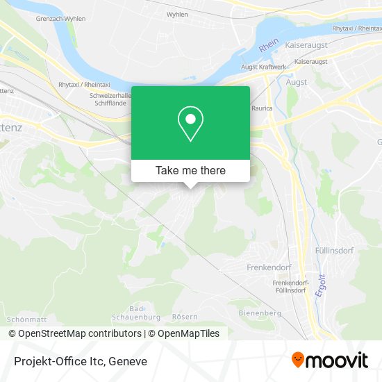 Projekt-Office Itc map