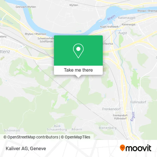 Kaliver AG map