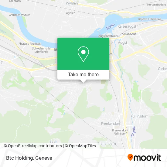 Btc Holding map